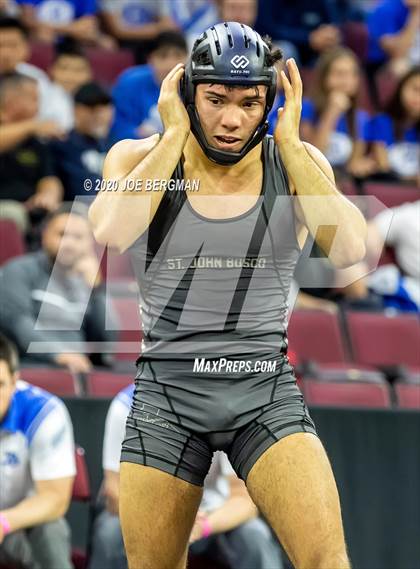 Thumbnail 3 in CIF Wrestling Semifinals photogallery.