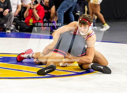 Thumbnail 2 in CIF Wrestling Semifinals photogallery.