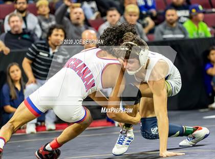 Thumbnail 3 in CIF Wrestling Semifinals photogallery.