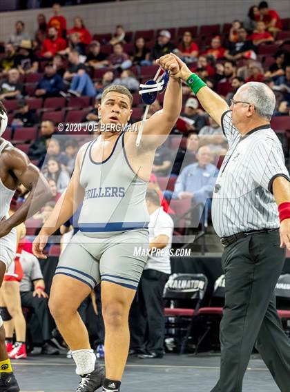 Thumbnail 1 in CIF Wrestling Semifinals photogallery.