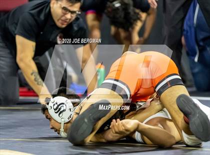 Thumbnail 1 in CIF Wrestling Semifinals photogallery.