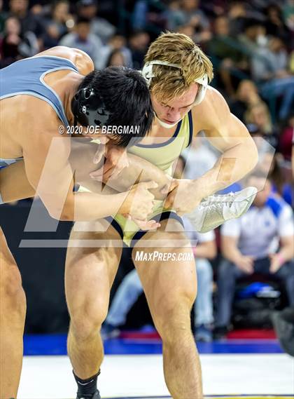 Thumbnail 1 in CIF Wrestling Semifinals photogallery.