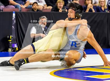 Thumbnail 2 in CIF Wrestling Semifinals photogallery.