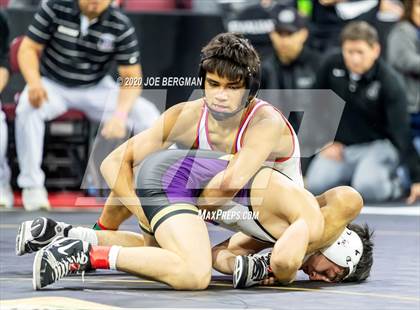 Thumbnail 3 in CIF Wrestling Semifinals photogallery.
