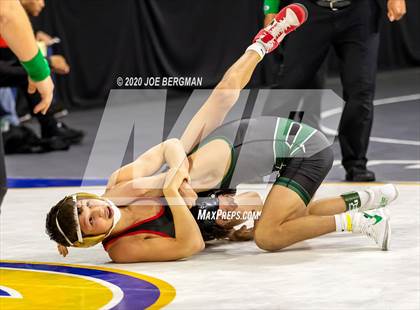 Thumbnail 2 in CIF Wrestling Semifinals photogallery.