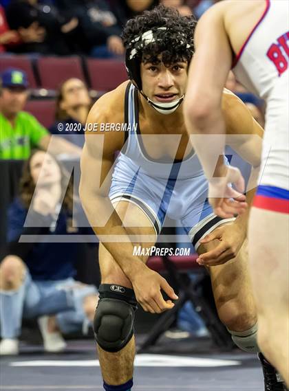 Thumbnail 1 in CIF Wrestling Semifinals photogallery.