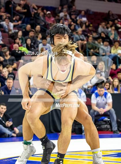Thumbnail 3 in CIF Wrestling Semifinals photogallery.