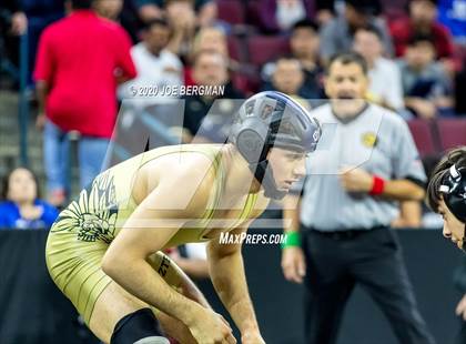 Thumbnail 2 in CIF Wrestling Semifinals photogallery.