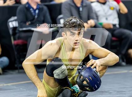Thumbnail 1 in CIF Wrestling Semifinals photogallery.