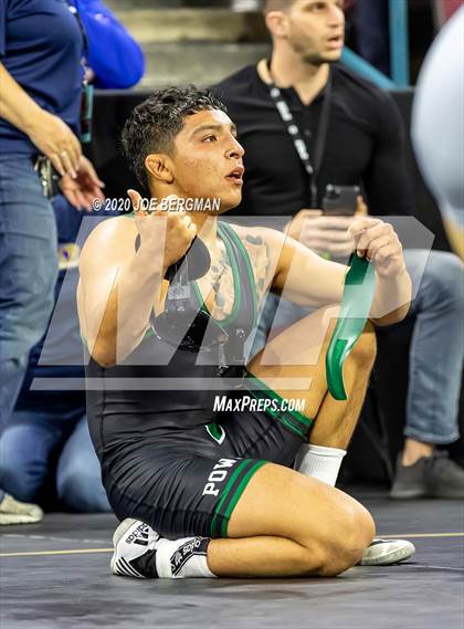Thumbnail 2 in CIF Wrestling Semifinals photogallery.