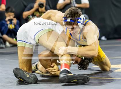 Thumbnail 1 in CIF Wrestling Semifinals photogallery.