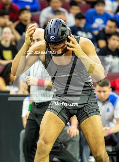 Thumbnail 2 in CIF Wrestling Semifinals photogallery.