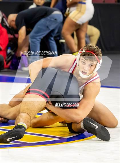 Thumbnail 3 in CIF Wrestling Semifinals photogallery.