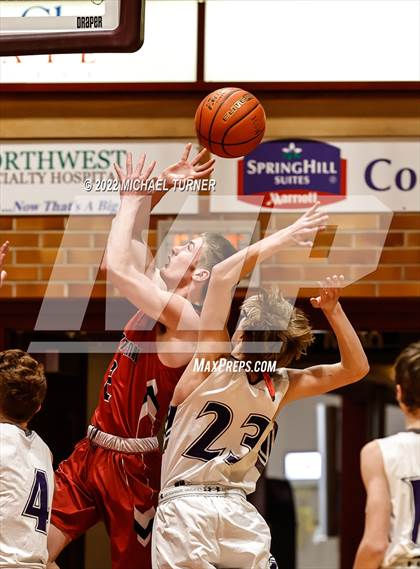 Thumbnail 3 in Mullan vs Kootenai (1AD2 District Playoffs) photogallery.