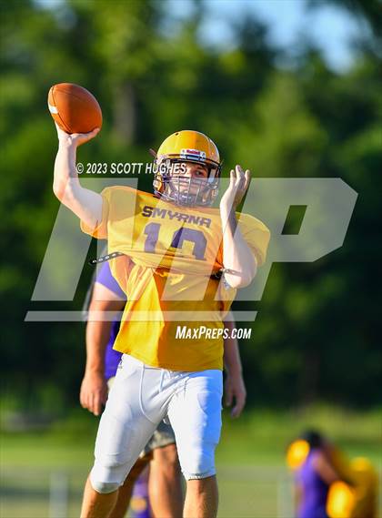 Thumbnail 2 in Smyrna @ Wilson Central (Scrimmage) photogallery.