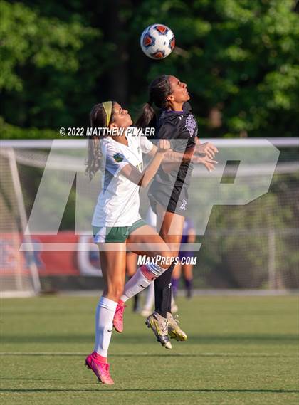 Thumbnail 2 in Cardinal Gibbons vs. Ardrey Kell (NCHSAA 4A Final) (1 of 2 - the Game) photogallery.