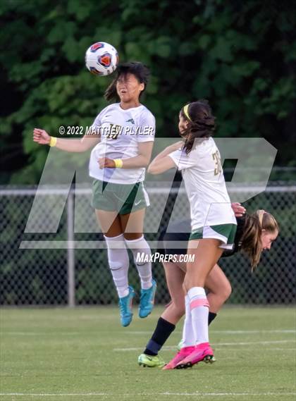 Thumbnail 2 in Cardinal Gibbons vs. Ardrey Kell (NCHSAA 4A Final) (1 of 2 - the Game) photogallery.
