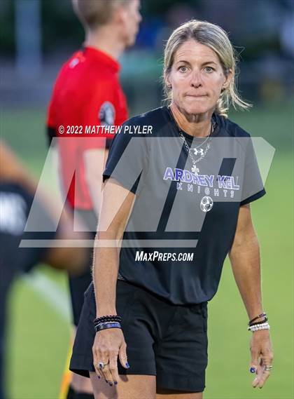 Thumbnail 2 in Cardinal Gibbons vs. Ardrey Kell (NCHSAA 4A Final) (1 of 2 - the Game) photogallery.