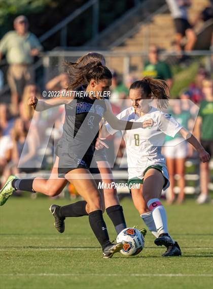 Thumbnail 2 in Cardinal Gibbons vs. Ardrey Kell (NCHSAA 4A Final) (1 of 2 - the Game) photogallery.