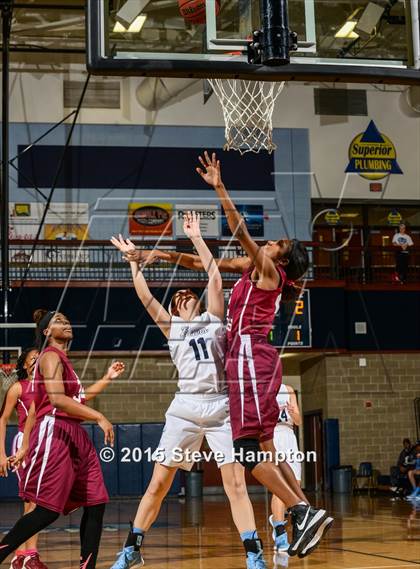 Thumbnail 3 in M.L. King vs. Cambridge (Lady Bears Tip-off Classic) photogallery.
