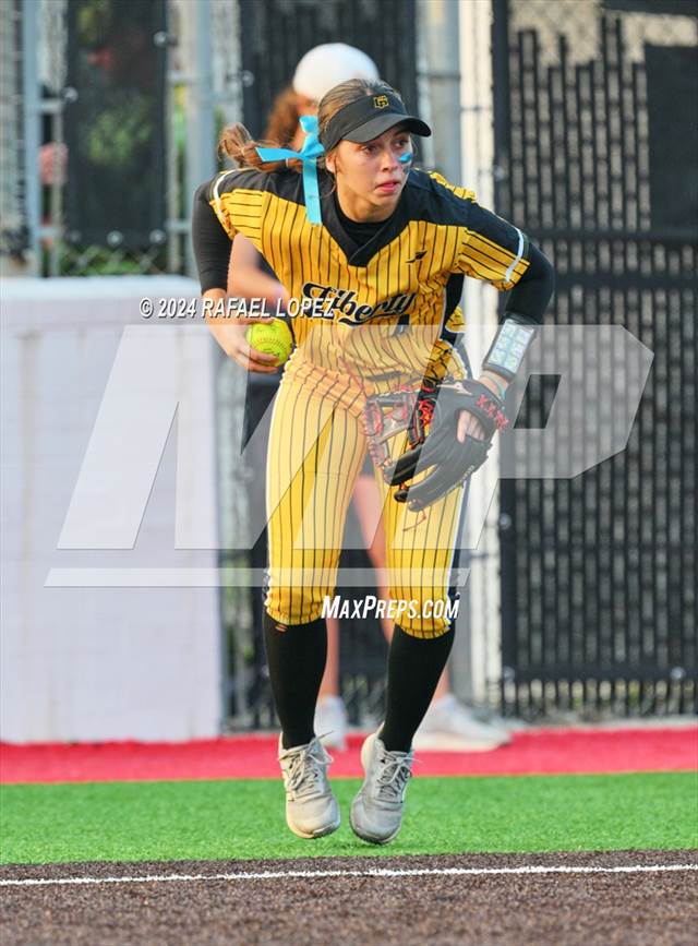 Photo 55 in the Liberty vs. Bridge City (UIL Softball 4A Region 3 ...