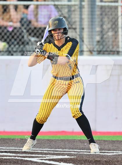 Thumbnail 1 in Liberty vs. Bridge City (UIL Softball 4A Region 3 Regional Quarter Final) photogallery.