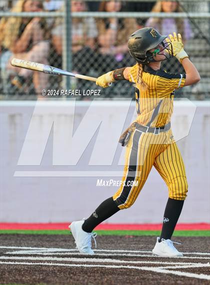 Thumbnail 3 in Liberty vs. Bridge City (UIL Softball 4A Region 3 Regional Quarter Final) photogallery.