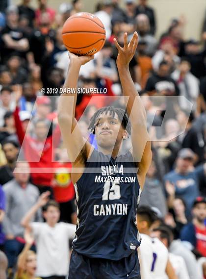 Thumbnail 3 in Sierra Canyon vs Millennium (HoopHall West Tournament)  photogallery.