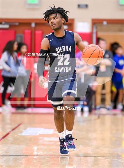 Thumbnail 2 in Sierra Canyon vs Millennium (HoopHall West Tournament)  photogallery.