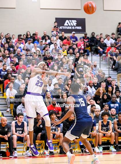 Thumbnail 2 in Sierra Canyon vs Millennium (HoopHall West Tournament)  photogallery.