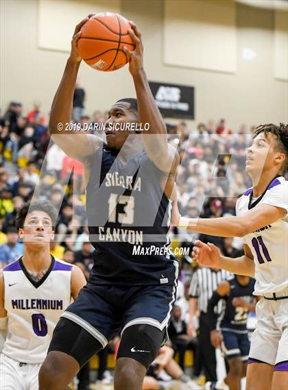 Thumbnail 3 in Sierra Canyon vs Millennium (HoopHall West Tournament)  photogallery.