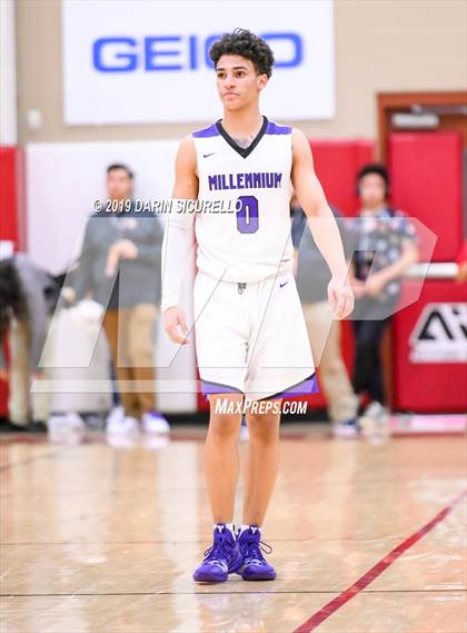 Thumbnail 1 in Sierra Canyon vs Millennium (HoopHall West Tournament)  photogallery.