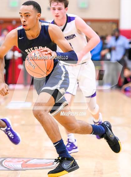 Thumbnail 3 in Sierra Canyon vs Millennium (HoopHall West Tournament)  photogallery.