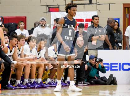 Thumbnail 3 in Sierra Canyon vs Millennium (HoopHall West Tournament)  photogallery.