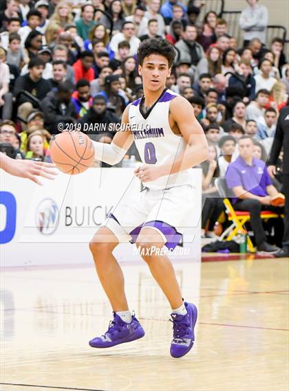 Thumbnail 3 in Sierra Canyon vs Millennium (HoopHall West Tournament)  photogallery.