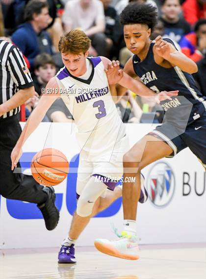 Thumbnail 3 in Sierra Canyon vs Millennium (HoopHall West Tournament)  photogallery.
