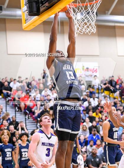Thumbnail 2 in Sierra Canyon vs Millennium (HoopHall West Tournament)  photogallery.