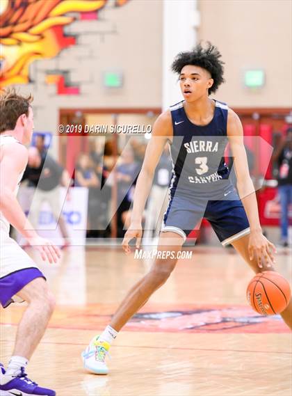 Thumbnail 3 in Sierra Canyon vs Millennium (HoopHall West Tournament)  photogallery.