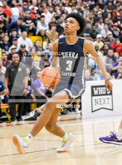 Thumbnail 1 in Sierra Canyon vs Millennium (HoopHall West Tournament)  photogallery.