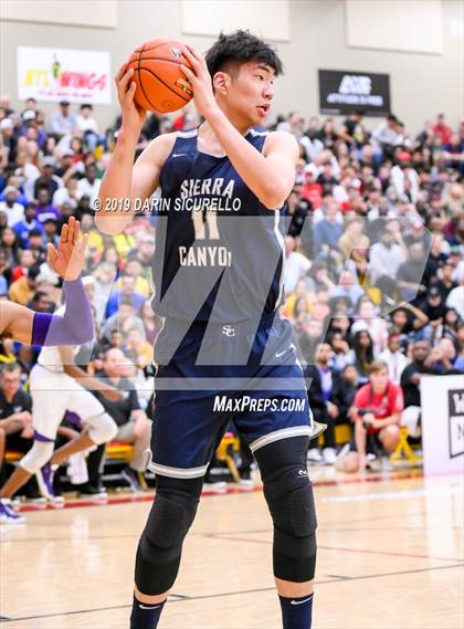 Thumbnail 2 in Sierra Canyon vs Millennium (HoopHall West Tournament)  photogallery.