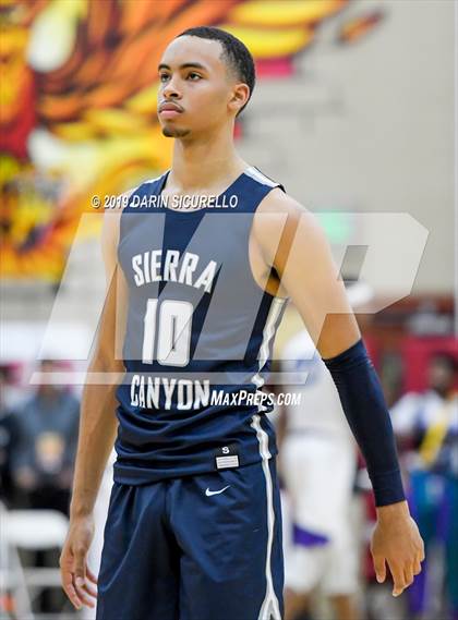 Thumbnail 2 in Sierra Canyon vs Millennium (HoopHall West Tournament)  photogallery.