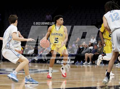 Thumbnail 1 in Damien @ Clovis North (CIF State D1 Final) photogallery.