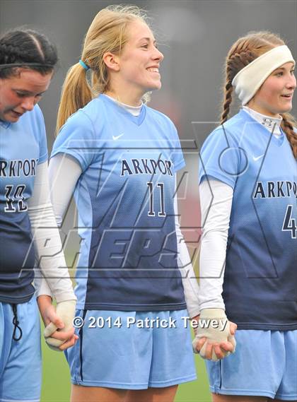 Thumbnail 1 in Arkport Central vs. Poland (NYSPHSAA Class D Final) photogallery.