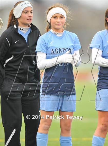 Thumbnail 2 in Arkport Central vs. Poland (NYSPHSAA Class D Final) photogallery.