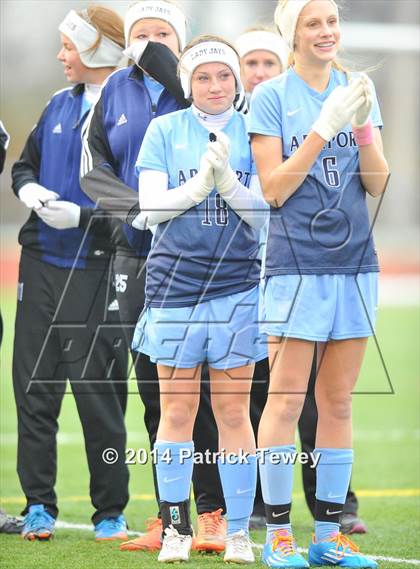 Thumbnail 1 in Arkport Central vs. Poland (NYSPHSAA Class D Final) photogallery.