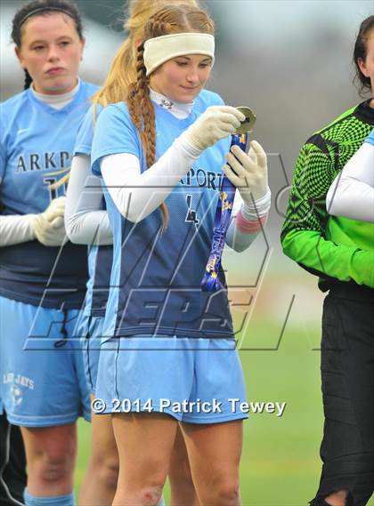 Thumbnail 1 in Arkport Central vs. Poland (NYSPHSAA Class D Final) photogallery.