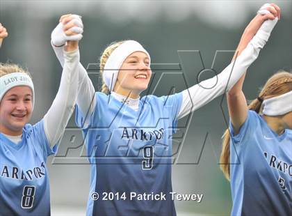 Thumbnail 3 in Arkport Central vs. Poland (NYSPHSAA Class D Final) photogallery.