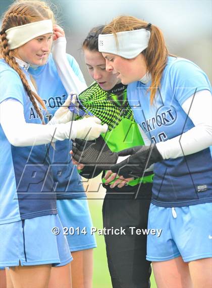 Thumbnail 3 in Arkport Central vs. Poland (NYSPHSAA Class D Final) photogallery.