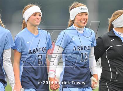 Thumbnail 2 in Arkport Central vs. Poland (NYSPHSAA Class D Final) photogallery.