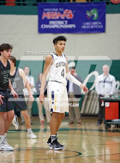 Thumbnail 2 in Oxford @ Lake Orion (MHSAA District Playoff) photogallery.